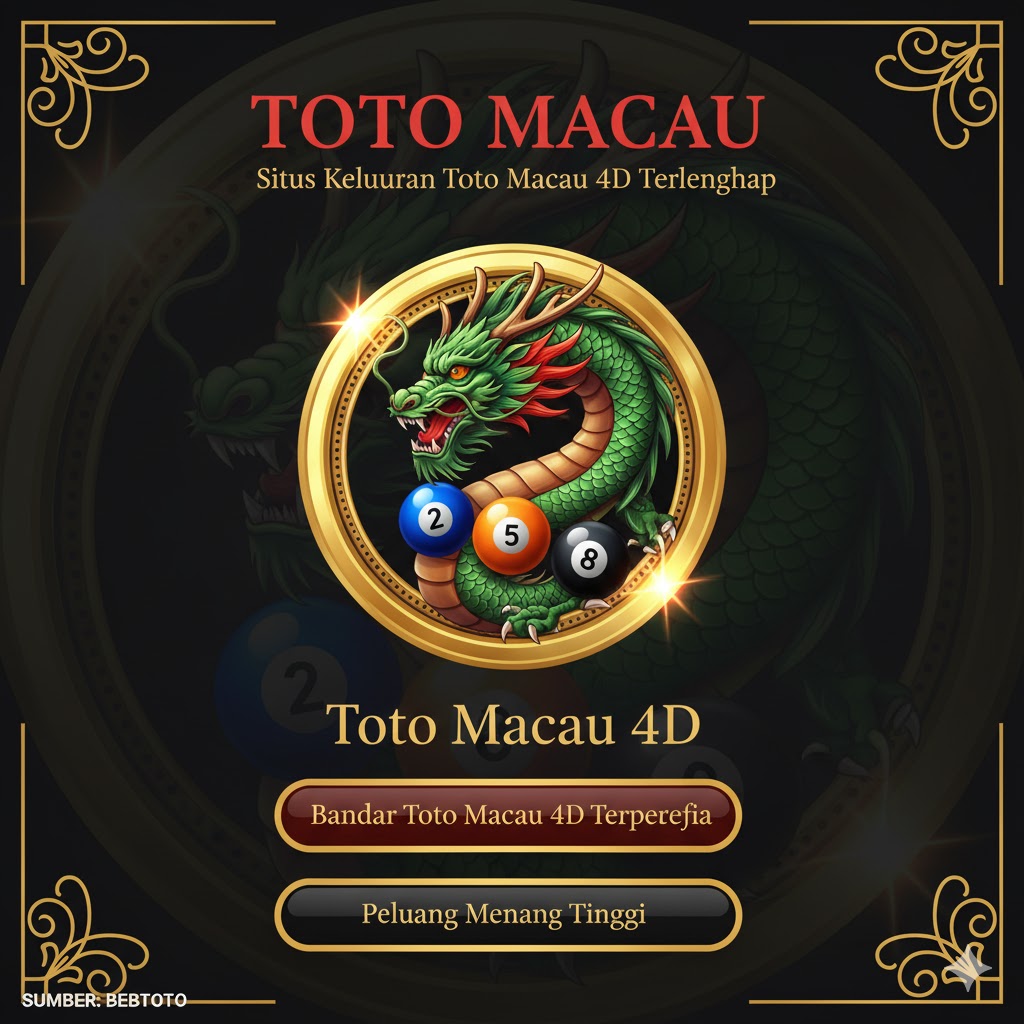 🌐Bandar Toto Macau 4D Terpercaya dan Peluang Menang Tinggi🌐